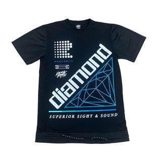 Rocksmith Diamond Long Shortsleeved Mesh Jersey T-Shirt